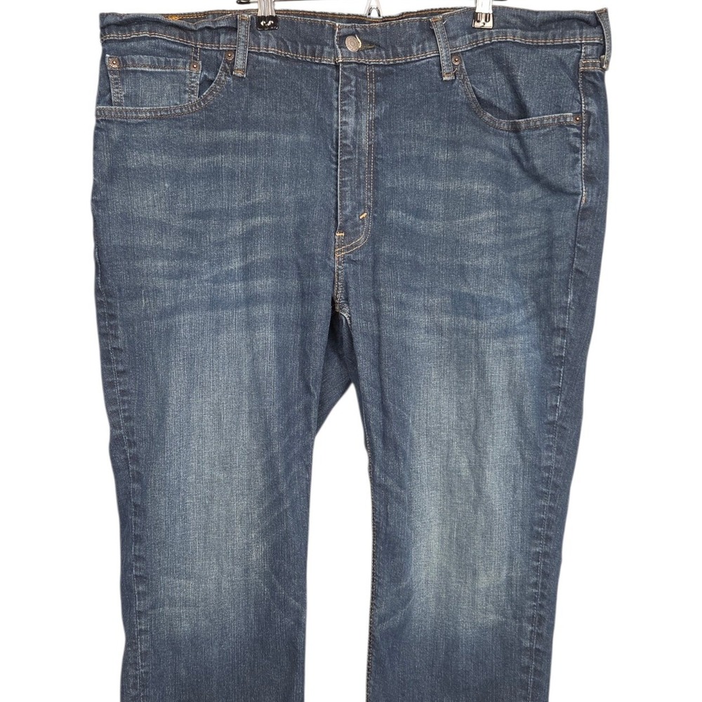 Levis 541 Athletic Taper Jeans Men 44x29 Blue Medium Wash Stretch Denim Mid Rise
